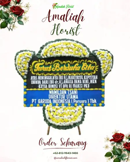 Papan Bunga Duka Panggih